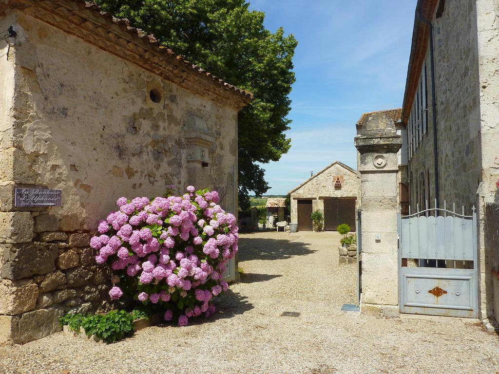 Au Bonheur d'Alphonse Bed and Breakfast Lusignan-Petit Eksteriør billede